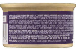 Fancy Feast Beef Feast In Gravy Grilled Gourmet Cat Food