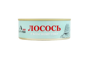 Лосось в собственном соку Craft Fish ж/б 240г