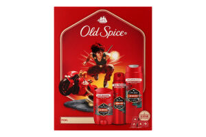 Набір Bearglove Дезодорант твердий 50мл+Дезодорант спрей 150мл+Гель д/душу та шампунь 2в1 250мл Old Spice