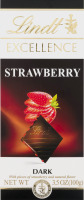 Lindt Excellence Dark Chocolate Strawberry