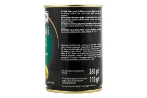Оливки зелені з кісточкою Helcom з/б 280г