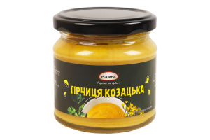 Гірчиця харчова Козацька Родина с/б 190г