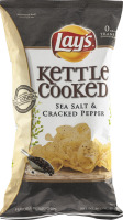 Lay's Kettle Cooked Sea Salt & Cracked Pepper