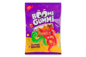 Цукерки желейні Worms Boomi Gummi м/у 70г