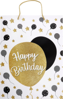 Пакет подарунковий 40х30х12см №1423085 Happy birthday Greenwich Product Co. Limited 1шт