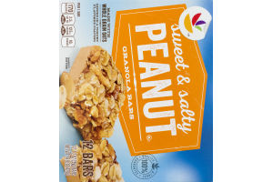 Ahold Sweet & Salty Granola Bars Peanut - 12 CT