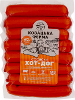 Сосиски варені Хот-дог Козацька ферма в/с кг