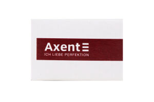 Скріпки Axent з пластиковим покриттям 100шт 4106-А