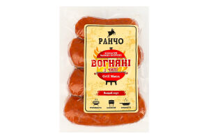 Ковбаски Вогняні з чилі Ранчо в/к в/с кг