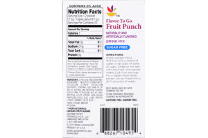 Ahold Fruit Punch Sugar Free Drink Mix - 10 CT