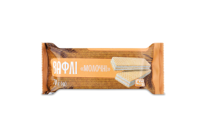 Вафлі Субота 70 г Молочні