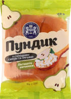 Булочка со сладким творогом и грушей Пундык Кулиничі м/у 85г