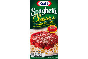 Kraft Spaghetti Classics Tangy Italian