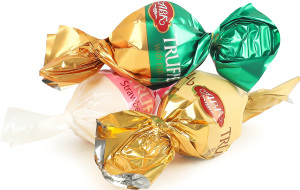 Цукерки Трюфель мікс новий АВК кг