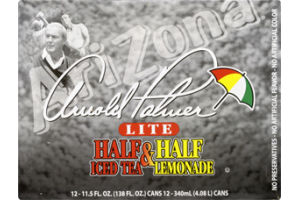 Arizona Arnold Palmer Lite Half Iced Tea & Half Lemonade - 12 CT