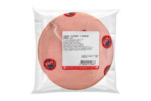 Колбаса вареная с молоком Фирменная Алан кг