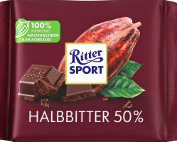 Шоколад темний Ritter Sport м/у 100г