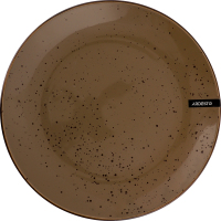 Тарілка обідня Emilia коричнева кераміка 27,5см Ardesтo