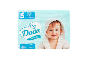 Підгузки для дітей 11-25кг 5 Junior Extra Soft Dada 39шт