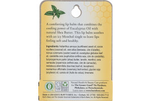 Burt's Bees + Soothing Lip Balm with Eucalyptus & Menthol