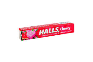 Конфеты жевательные со вкусом арбуза Chewy Halls м/у 47г