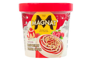 Морозиво Малинова панакота Magnat ст 350г