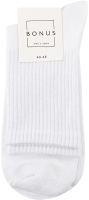 Шкарпетки чоловічі білі класичні р.27-29 2543 Bonus