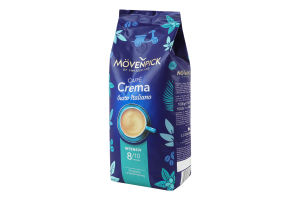 Кофе натуральный жареный в зернах Gusto Italiano Movenpick м/у 1кг