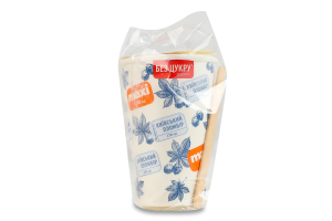 Мороженое 12% пломбир классический без сахара в картонном стаканчике Київський пломбір ст 170г