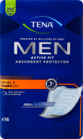 Прокладки урологічні Мен Актів Фіт левел-3 д/чоловіків 16шт Тена