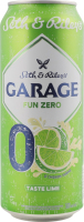 Пиво спеціальне 500мл безалкогольне пастеризоване Taste Lime Fun Zero №0 Seth&Riley's Garage з/б