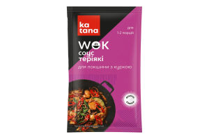 Соус для лапши с курицей Терияки Wok Katana м/у 60мл