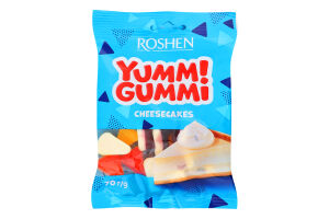 Конфеты желейные Cheesecakes Yummi Gummi Roshen м/у 70г
