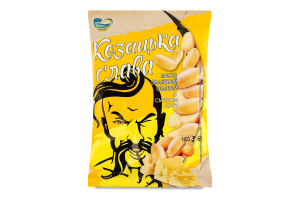 Арахис жареный соленый со вкусом сыра Козацька слава м/у 150г
