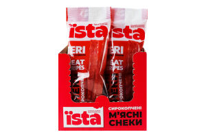 Снеки м'ясні з куркою та смаком теріяки Teri Meat stripes Їsta с/к м/у 60г