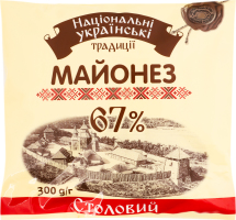 Майонез 67% Столовый Національні українські традиції м/у 300г
