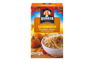 Quaker Instant Oatmeal Pumpkin Spice Packets - 8 CT