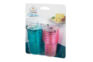 Smart Living Shot Plastic Glasses - 10 CT