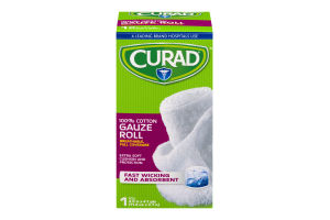 Curad 100% Cotton Gauze Roll