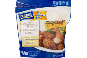 Perdue Breaded Chicken Breast Chunks Honey BBQ Glazed