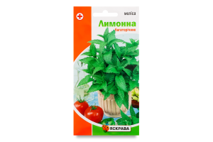 Насіння Мелiса лимонна 0,2г Яскрава