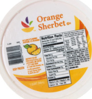 Ahold Orange Sherbet