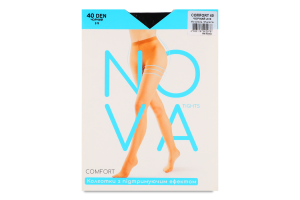 Колготки жіночі Nova Comfort 40 чорний р.2