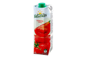 Сок с солью и сахаром пастеризованный Tomato Naturalis т/п 1л
