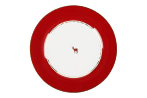 Тарілка PIP Studio LoveBirds темно-червона 26,5см