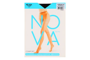 Колготки жіночі Nova Comfort 40 чорний р.2