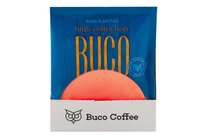 Кофе натуральный жареный в дрипах Santa Teresa Mexico Buco м/у 10г