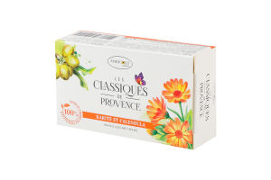 Мило косметичне Каріте і календула Les Classiques de Provence Marigold natural 90г