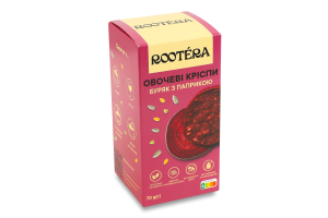 Криспы овощные Свекла с паприкой Rootera к/у 70г