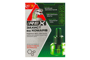 Рідина для фумігатора проти літаючих комах 30 + 15 ночей Irex 30.6мл